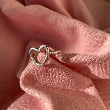 All my love heart ring