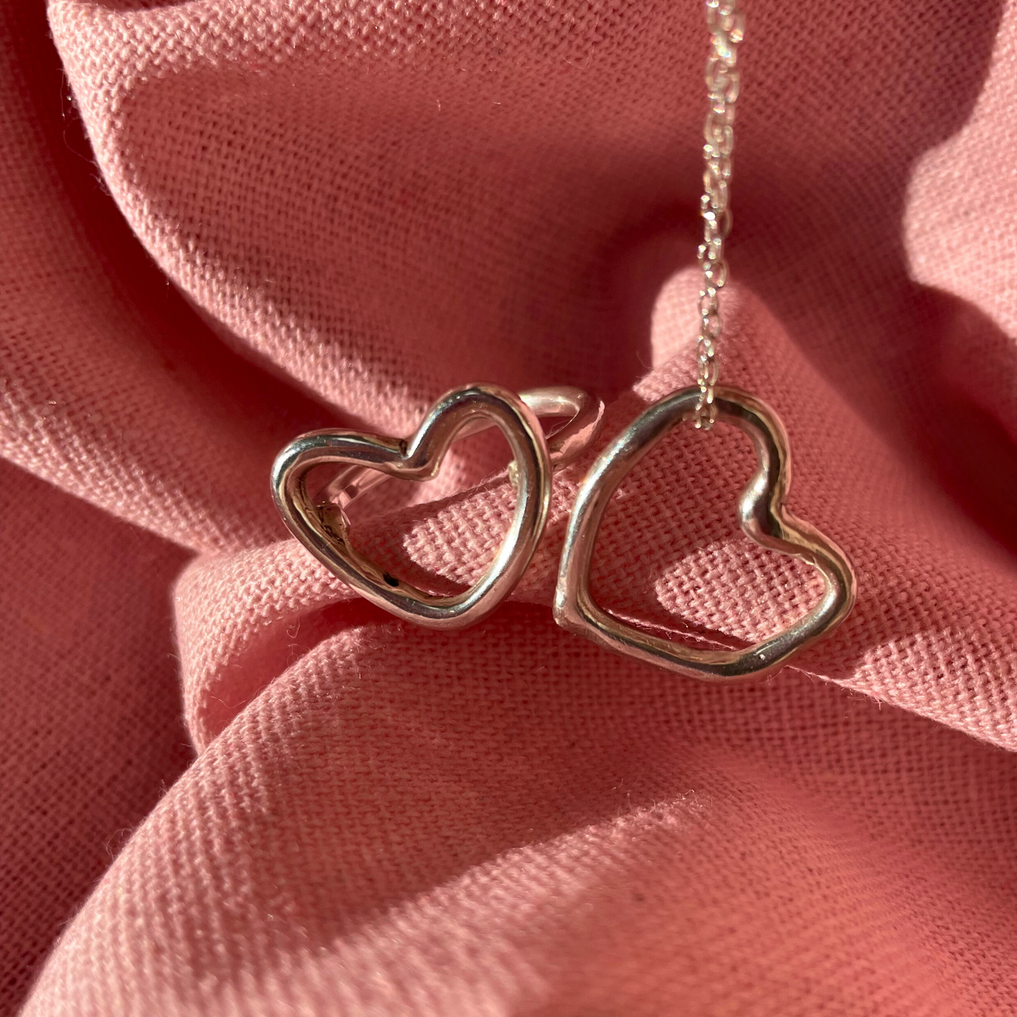 love heart necklace