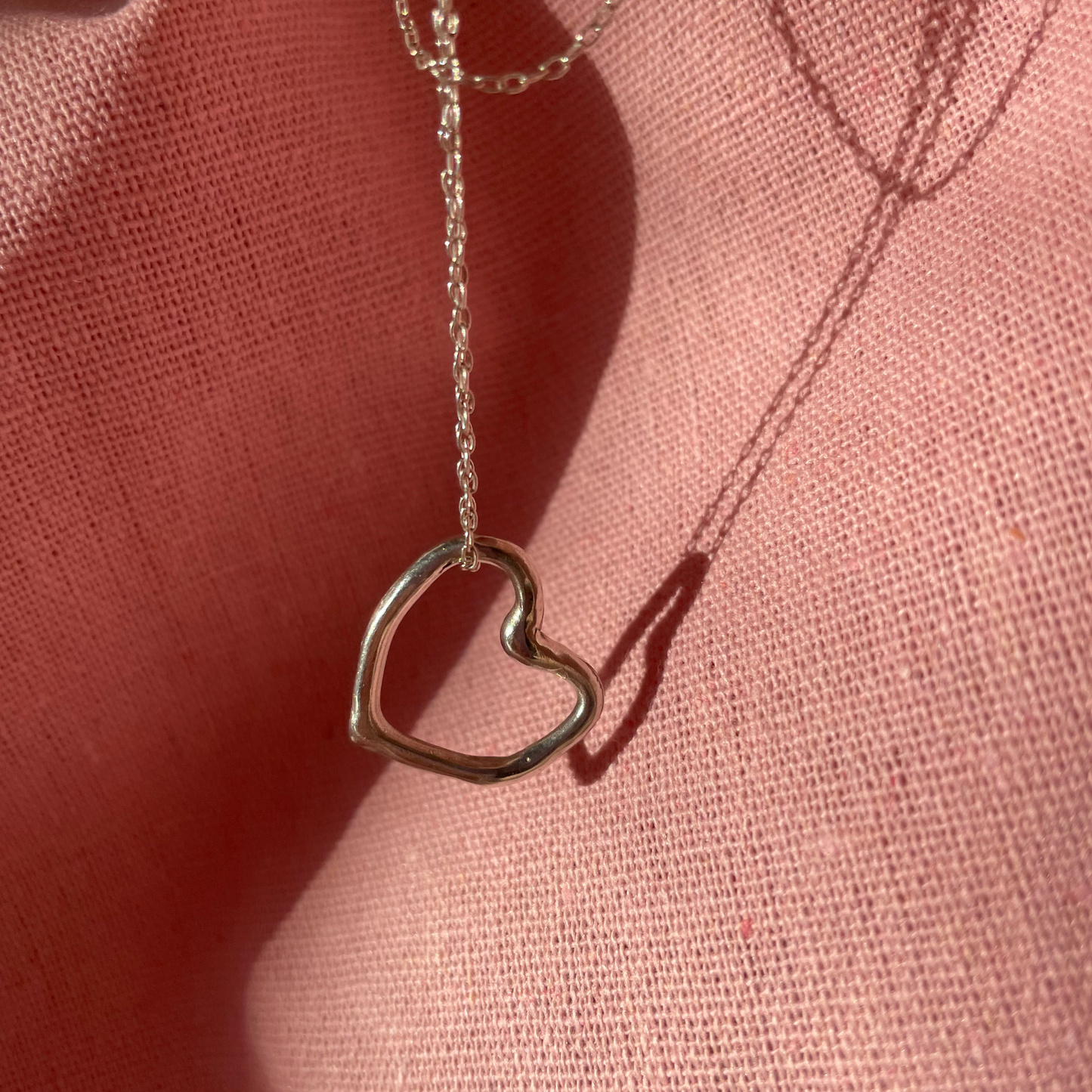 love heart necklace